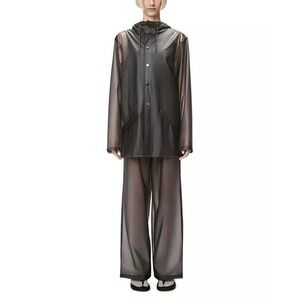 RAINS NEW Unisex Rain 12010 Jacket in Mist Size XL MSRP $110.